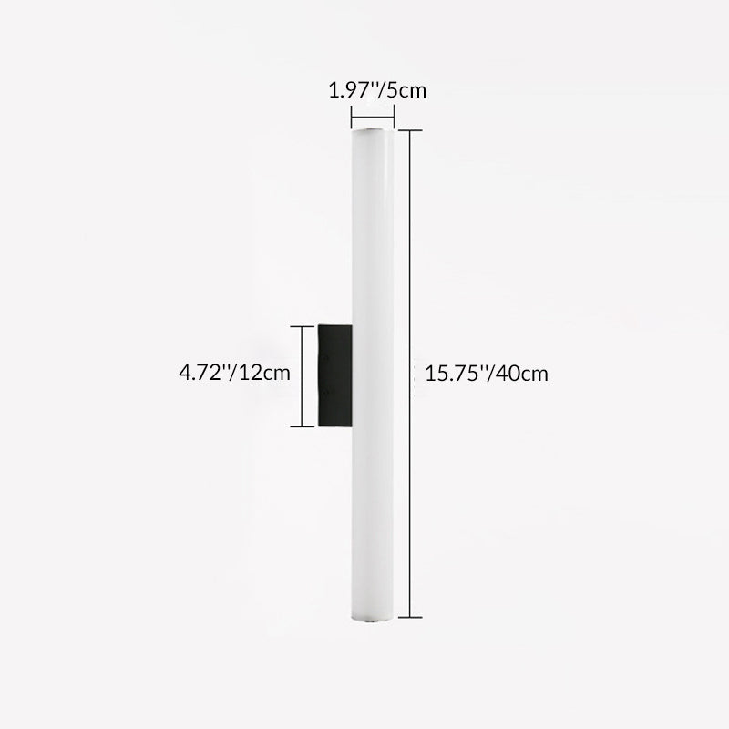 Acrylic Aluminum Cylindrical Strip Outdoor Light