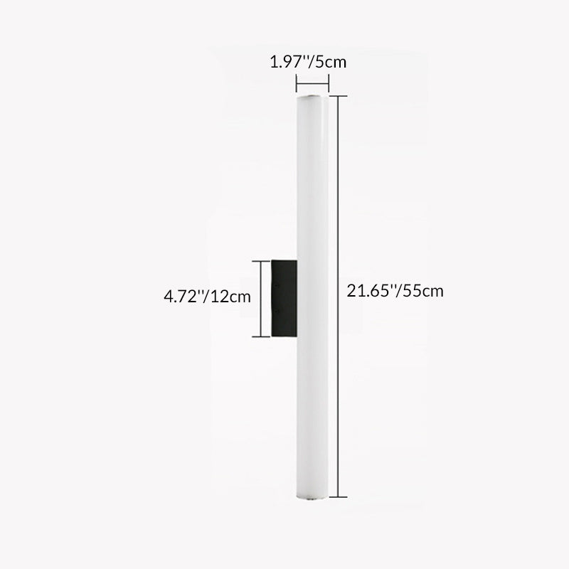 Acrylic Aluminum Cylindrical Strip Outdoor Light
