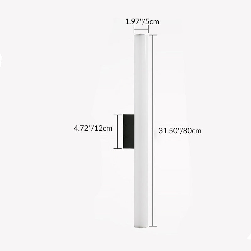 Acrylic Aluminum Cylindrical Strip Outdoor Light