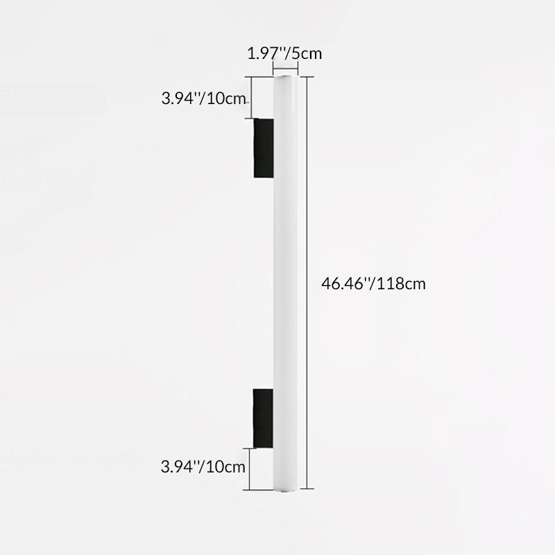 Acrylic Aluminum Cylindrical Strip Outdoor Light