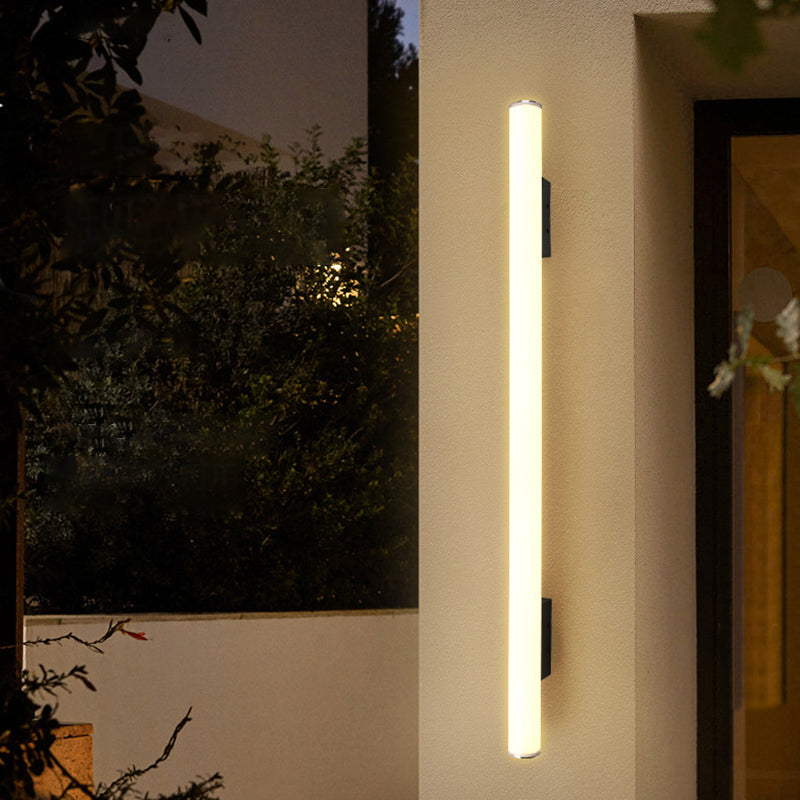 Acrylic Aluminum Cylindrical Strip Outdoor Light