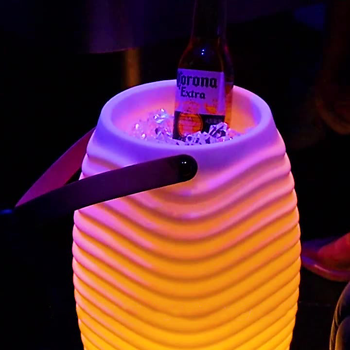 PE Barrel-Shaped Speaker Outdoor Light