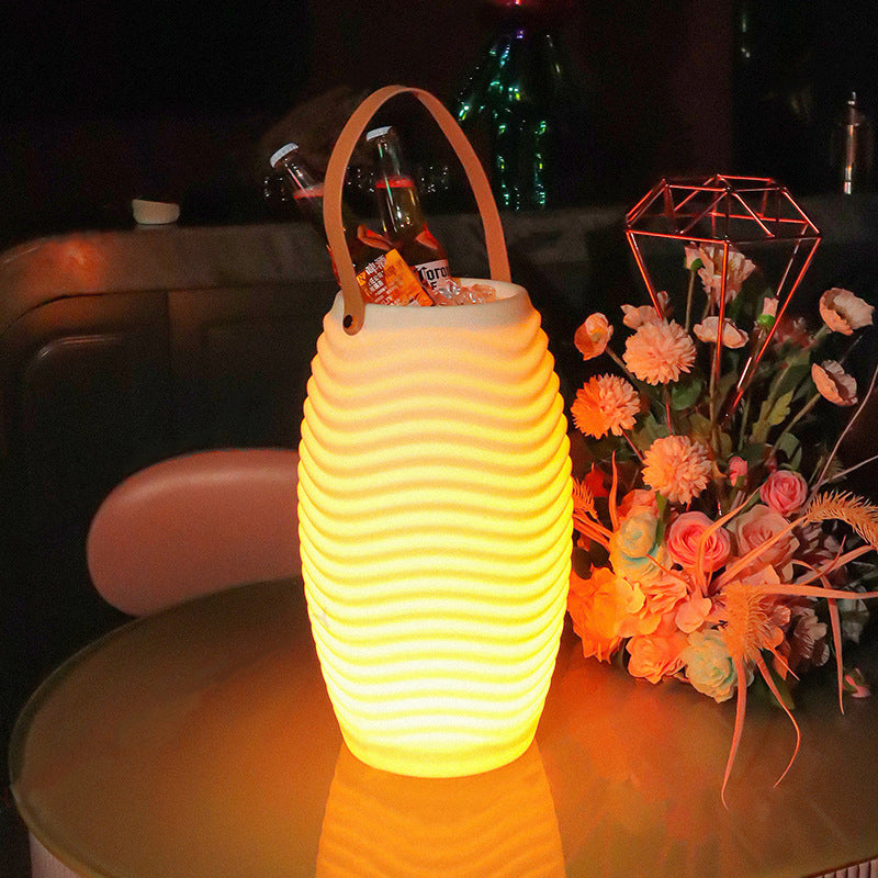 PE Barrel-Shaped Speaker Outdoor Light