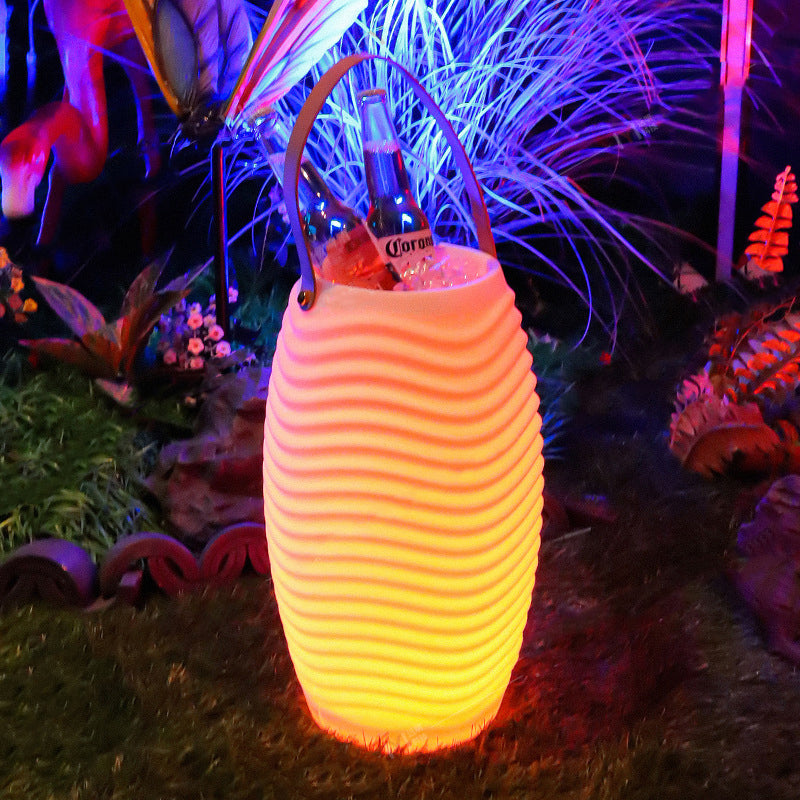 PE Barrel-Shaped Speaker Outdoor Light
