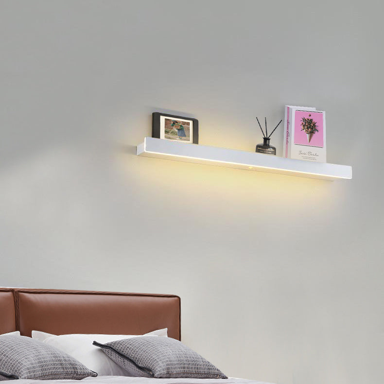 Iron Acrylic Linear Shelf Wall Lamp