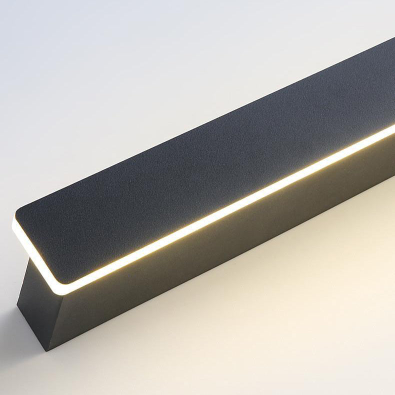 Iron Acrylic Linear Shelf Wall Lamp