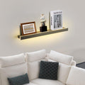 Iron Acrylic Linear Shelf Wall Lamp