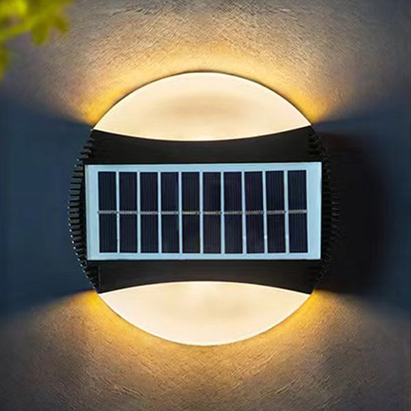 ABS Round Garden Patio Outdoor Light