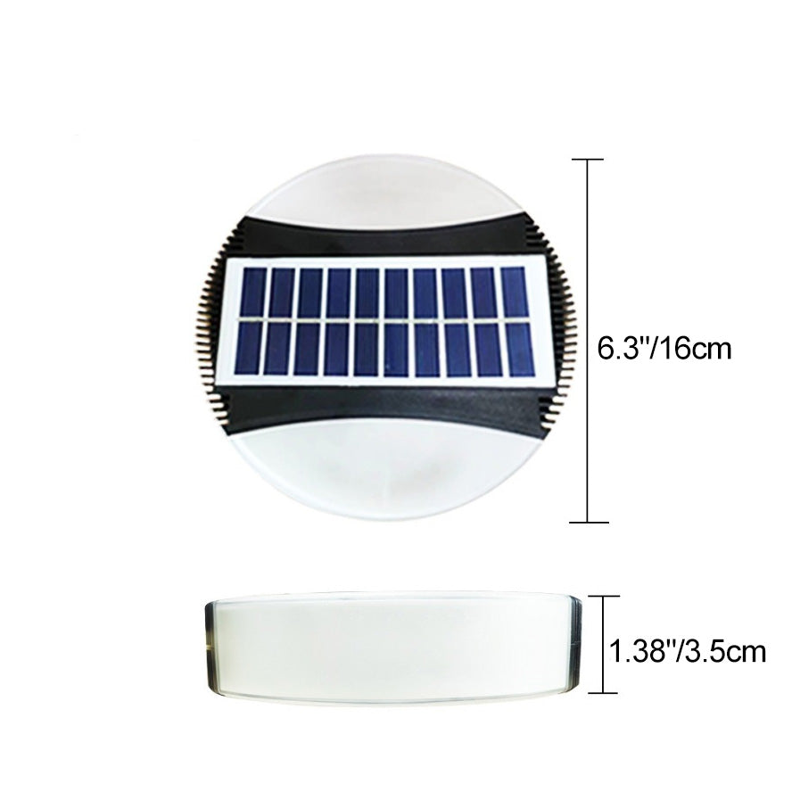 ABS Round Garden Patio Outdoor Light