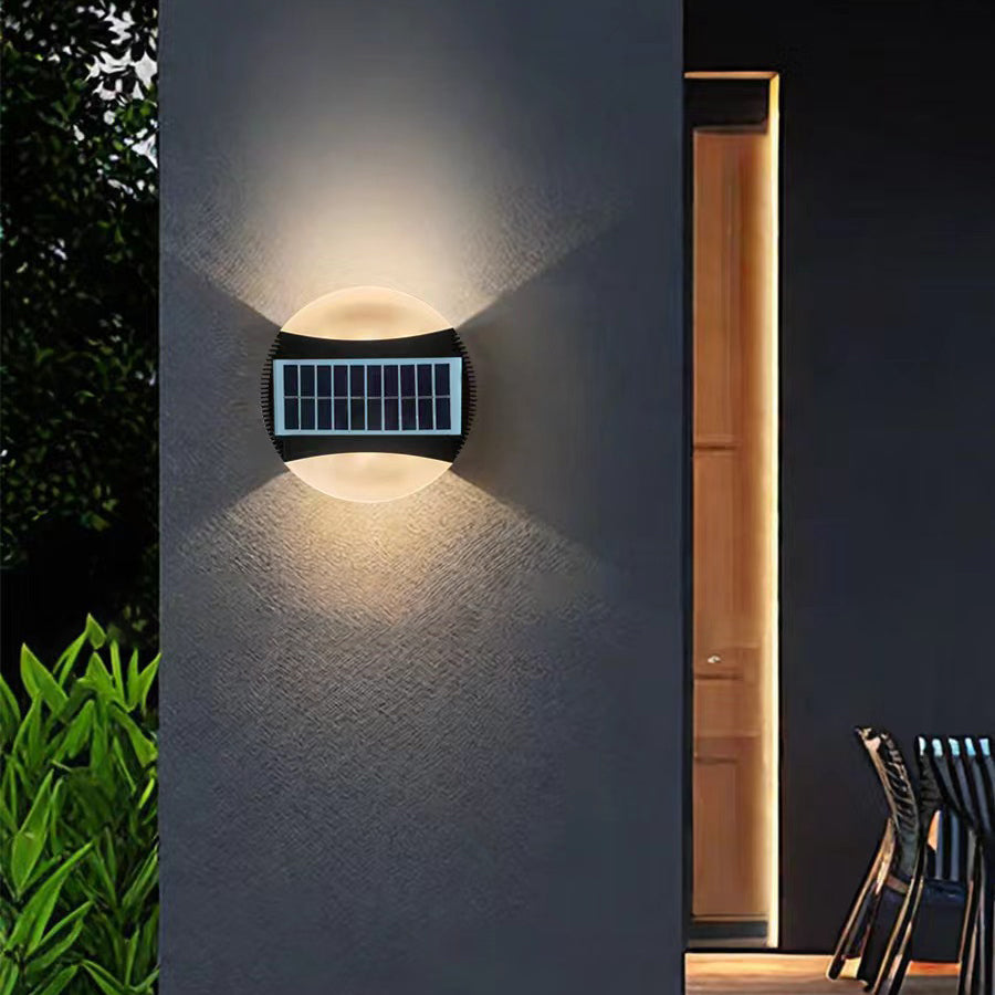 ABS Round Garden Patio Outdoor Light