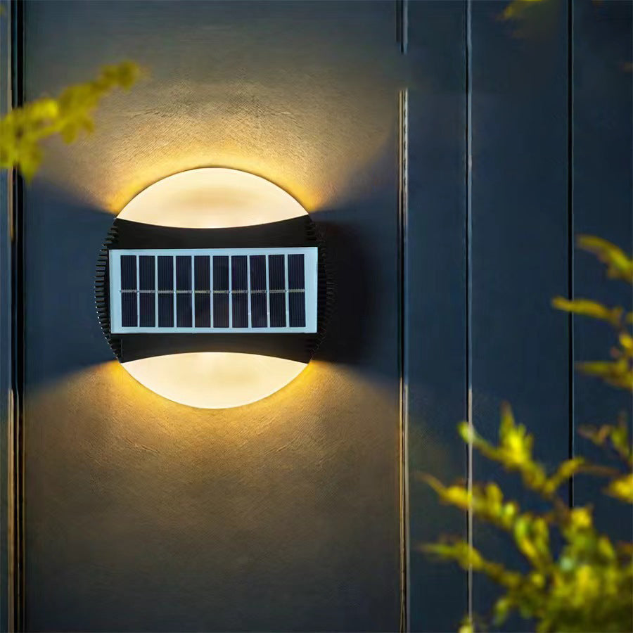 ABS Round Garden Patio Outdoor Light