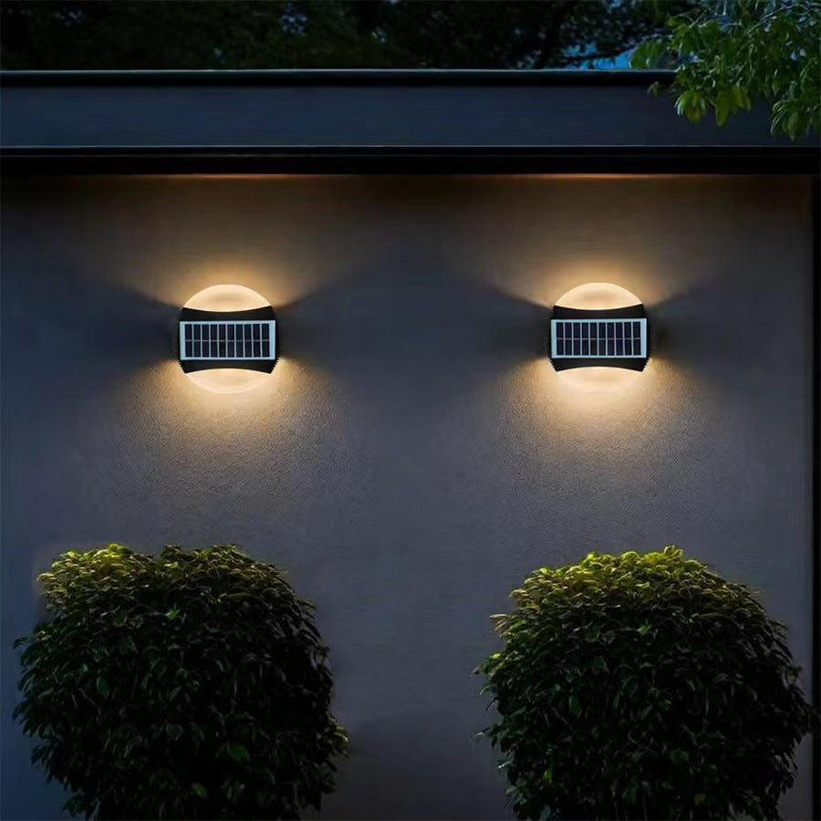 ABS Round Garden Patio Outdoor Light