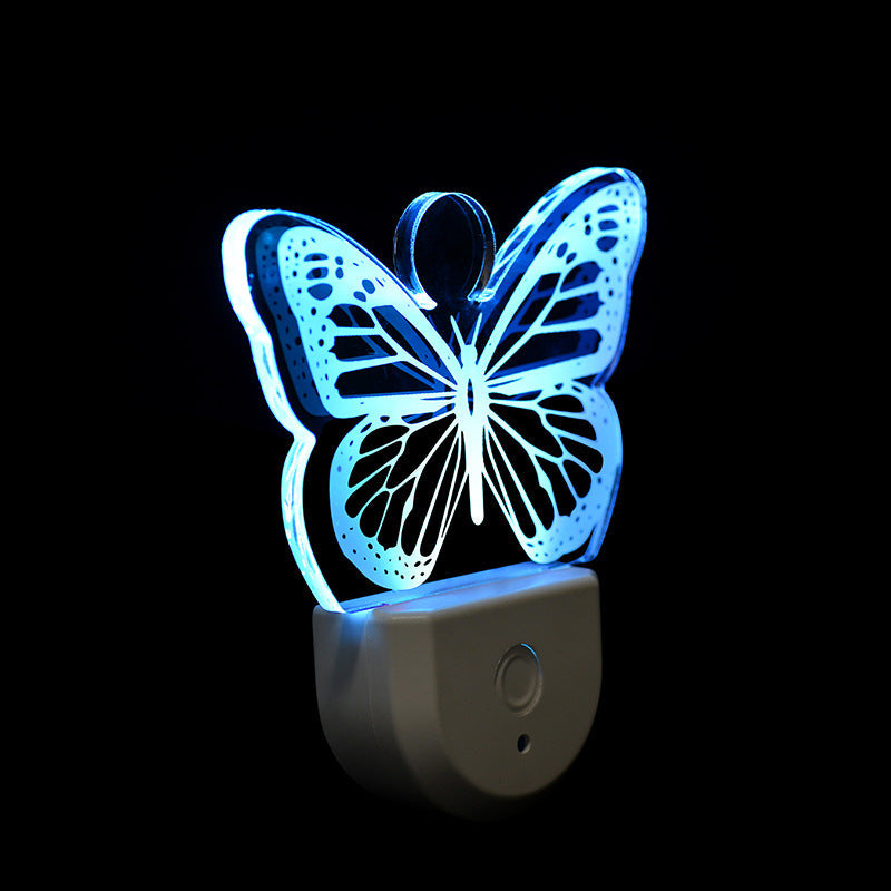 Acrylic Christmas Tree Cartoon Wall Lamp