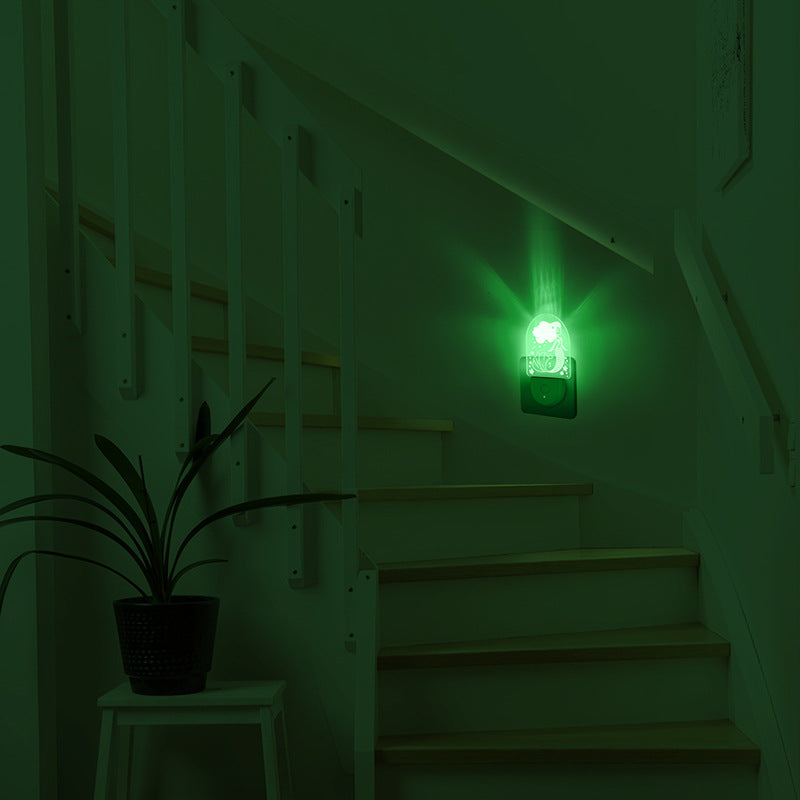 Acrylic Christmas Tree Cartoon Wall Lamp