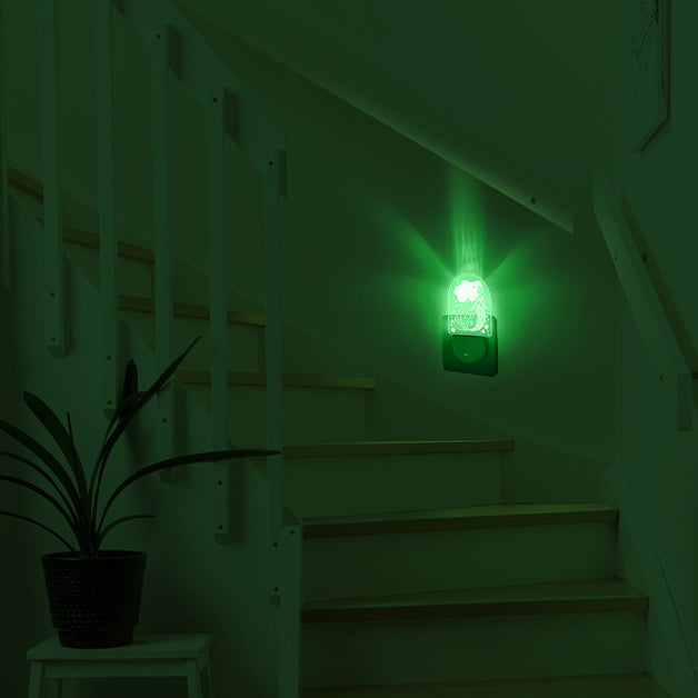Acrylic Christmas Tree Cartoon Wall Lamp