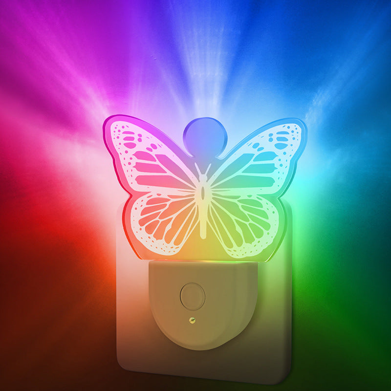 Acrylic Christmas Tree Cartoon Wall Lamp