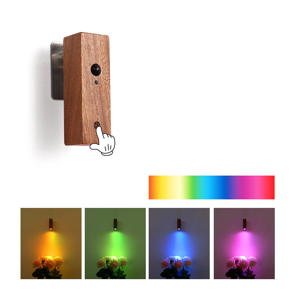 Rechargeable Rotatable Motion Sensor Wall Lamp