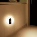Iron ABS Round Motion Wall Lamp