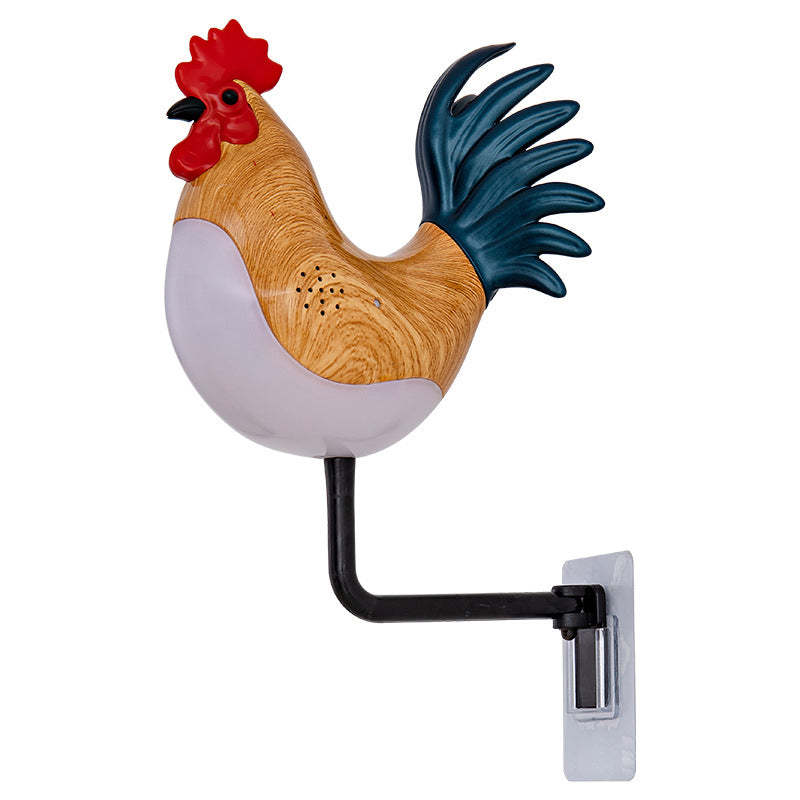 Rechargeable ABS PC Rooster-Shaped Wall Lamp