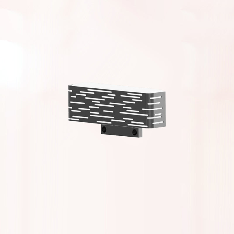Iron Acrylic Rectangular Hollow Wall Lamp