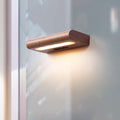 Rechargeable Wood Plastic Rectangular Wall Lamp