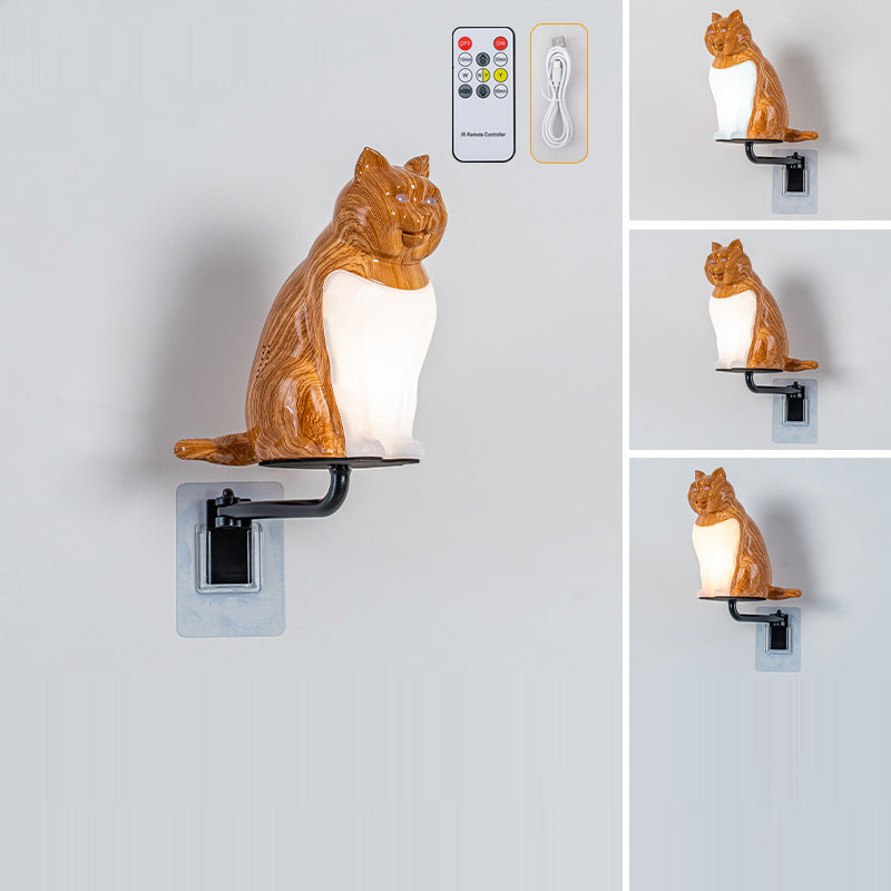 Rechargeable ABS PC Lucky Wall Lamp