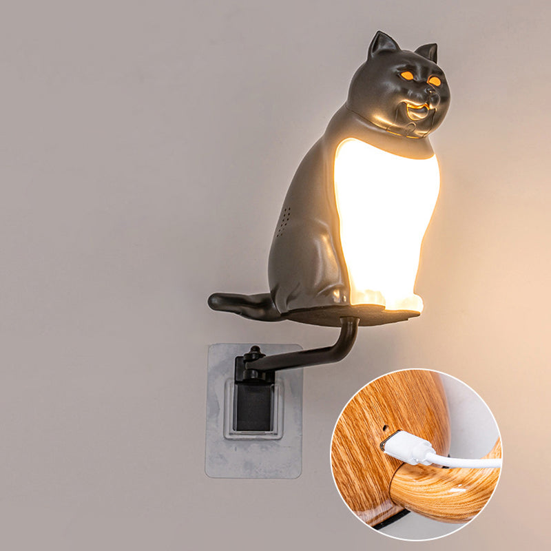 Rechargeable ABS PC Lucky Wall Lamp