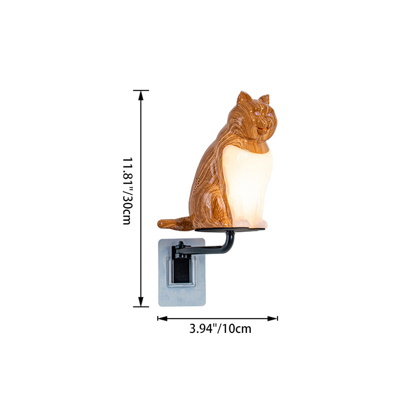 Rechargeable ABS PC Lucky Wall Lamp