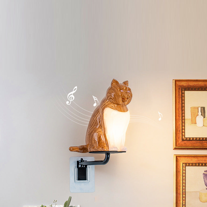 Rechargeable ABS PC Lucky Wall Lamp