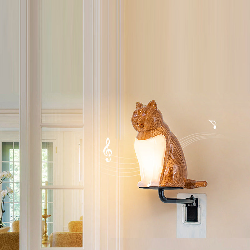 Rechargeable ABS PC Lucky Wall Lamp
