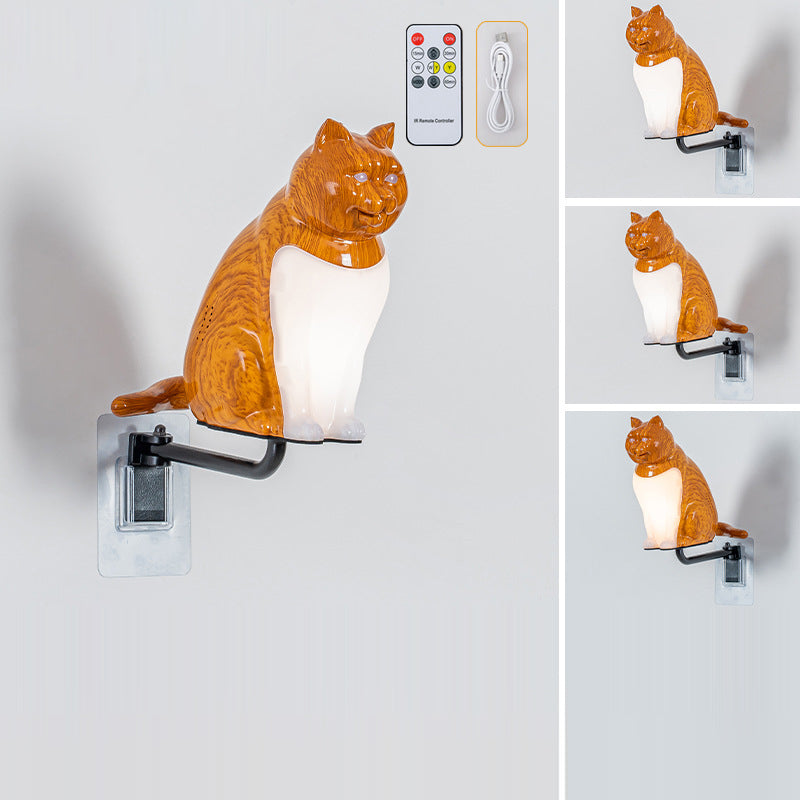 Rechargeable ABS PC Lucky Wall Lamp