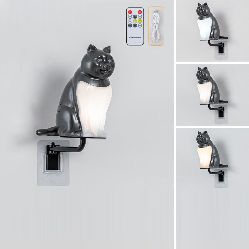 Rechargeable ABS PC Lucky Wall Lamp