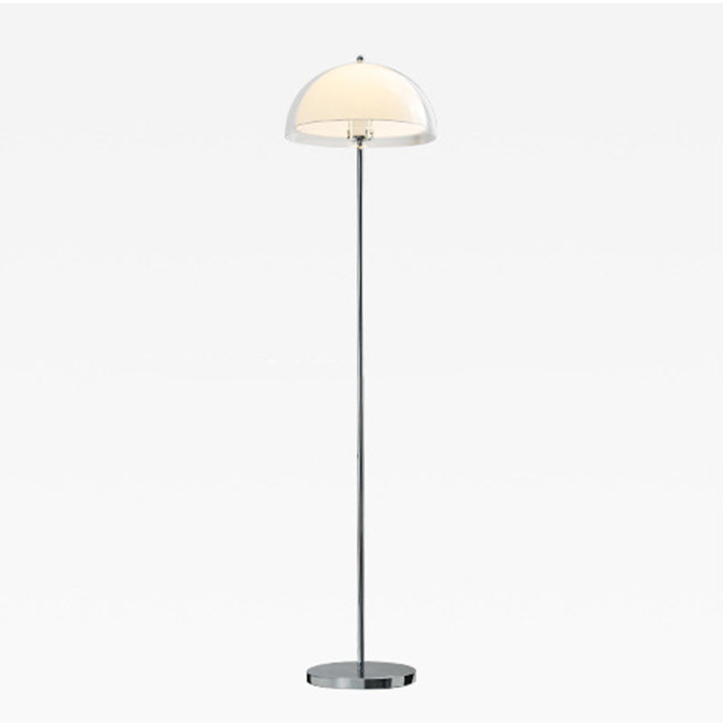 Iron Acrylic Dome-Shaped Living Floor Lamp