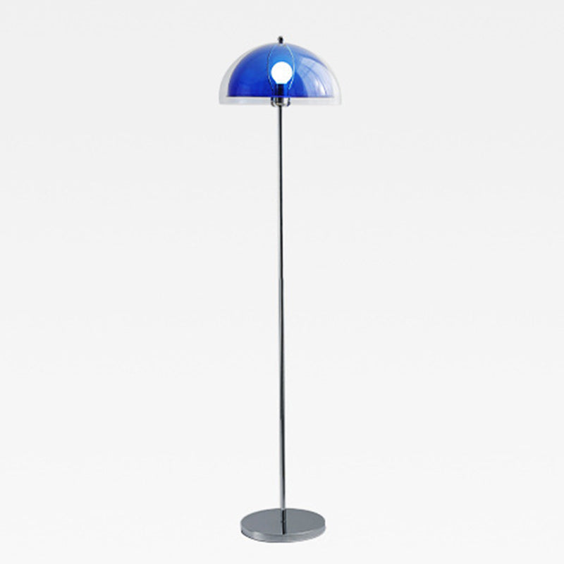 Iron Acrylic Dome-Shaped Living Floor Lamp