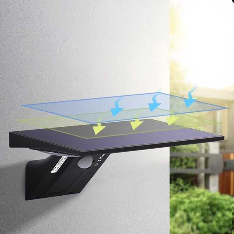ABS PC Rectangular Whale-Tail Outdoor Light