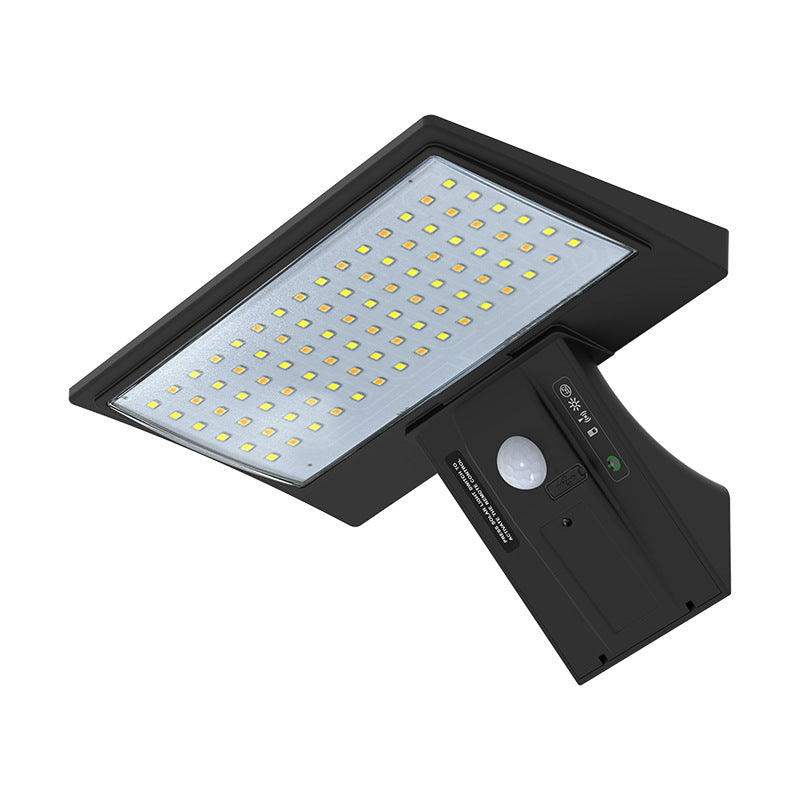 ABS PC Rectangular Whale-Tail Outdoor Light