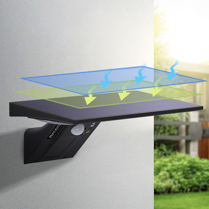 ABS PC Rectangular Whale-Tail Outdoor Light