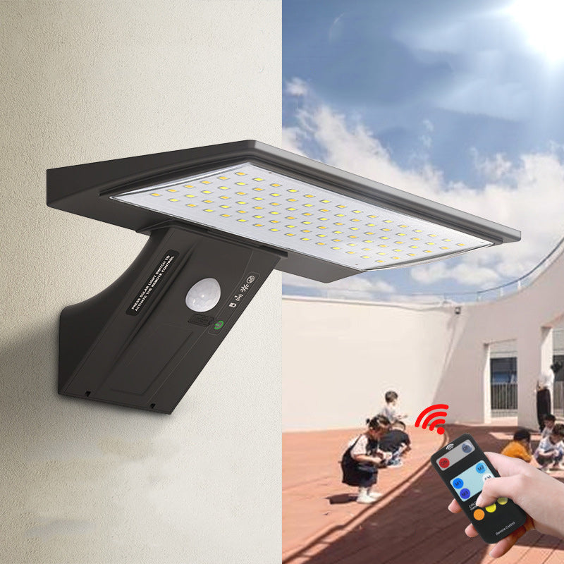 ABS PC Rectangular Whale-Tail Outdoor Light
