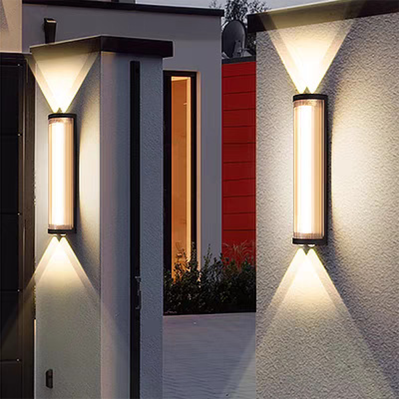 Stainless Steel PC Rectangular Outdoor Light