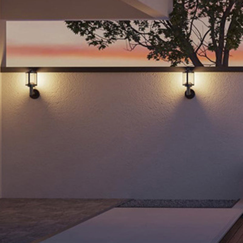 Aluminum Acrylic Cylindrical Smart Outdoor Light
