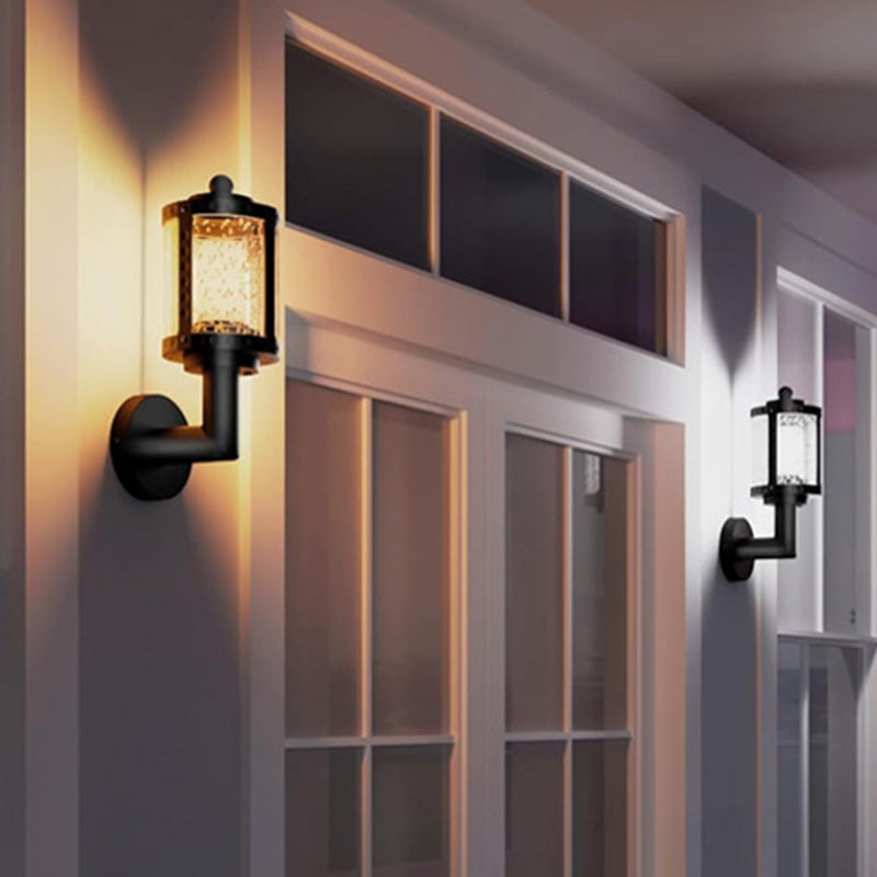 Aluminum Acrylic Cylindrical Smart Outdoor Light