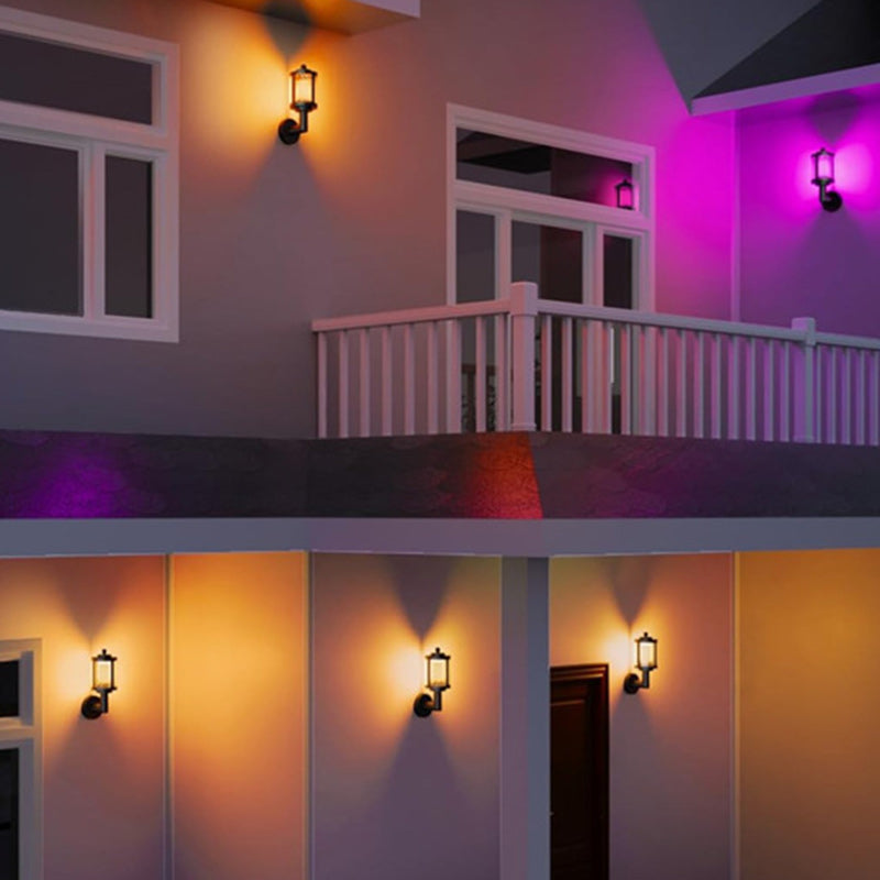 Aluminum Acrylic Cylindrical Smart Outdoor Light