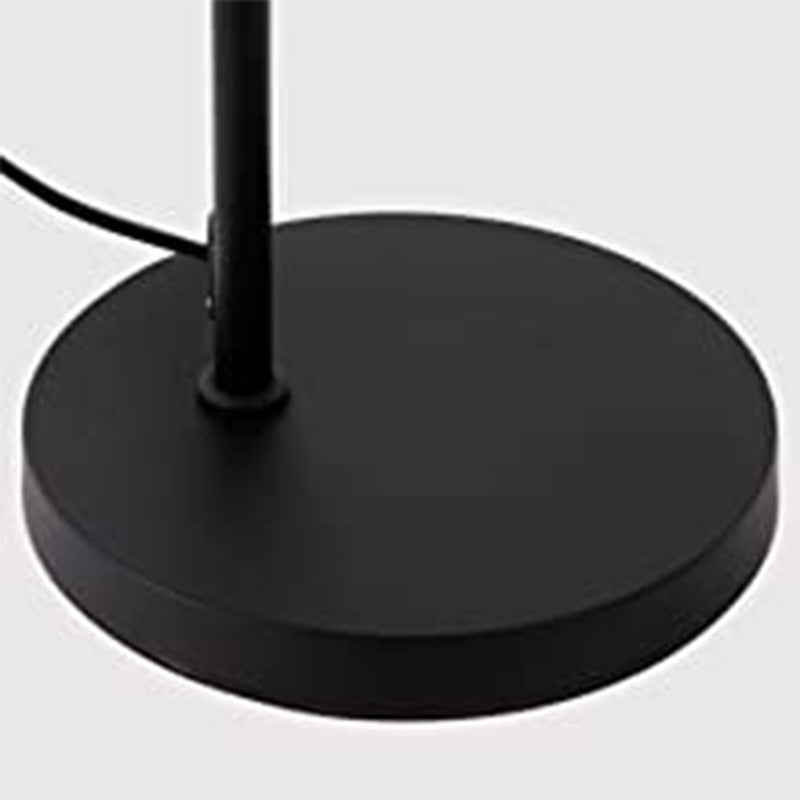 Iron Glass Pillar Living Floor Lamp