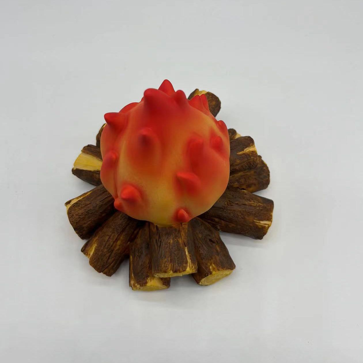 Battery Resin Simulated Firewood Table Lamp