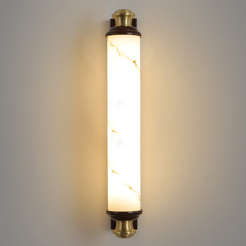 Brass Wujin Wood Imitation Wall Lamp