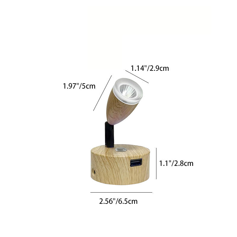 Aluminum Gooseneck Reading Bedside Wall Lamp