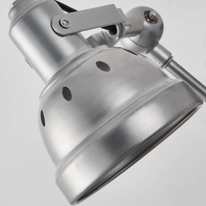 Aluminum Iron Half-Dome Hallway Wall Lamp