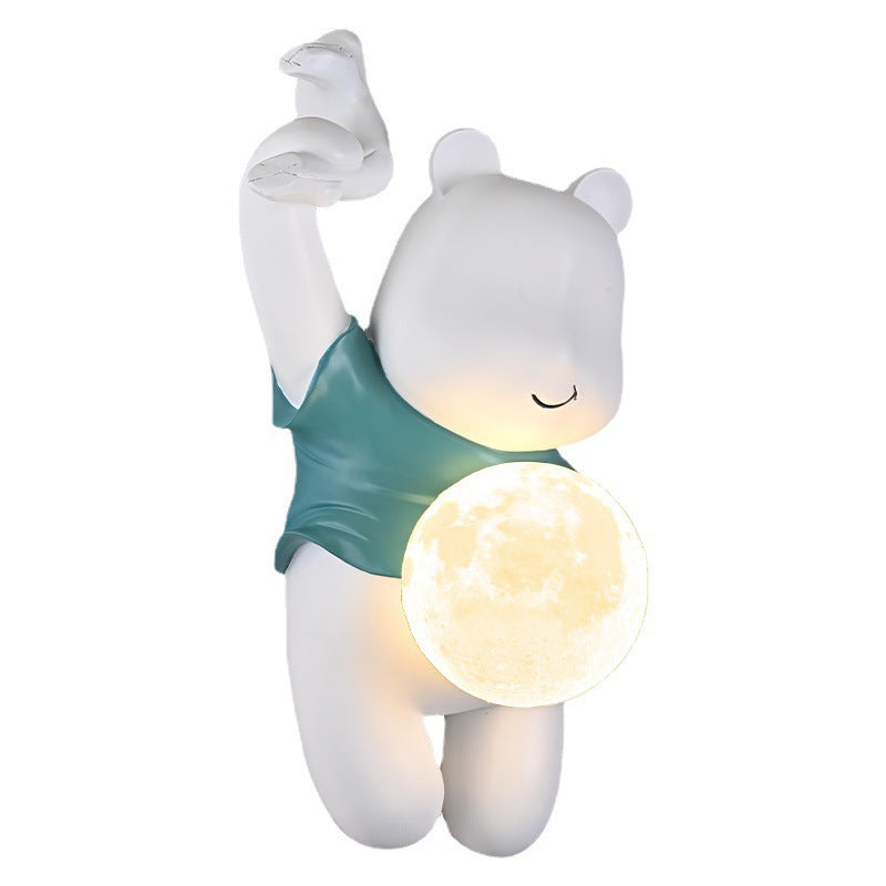 Kids Resin PLA Cartoon Wall Lamp
