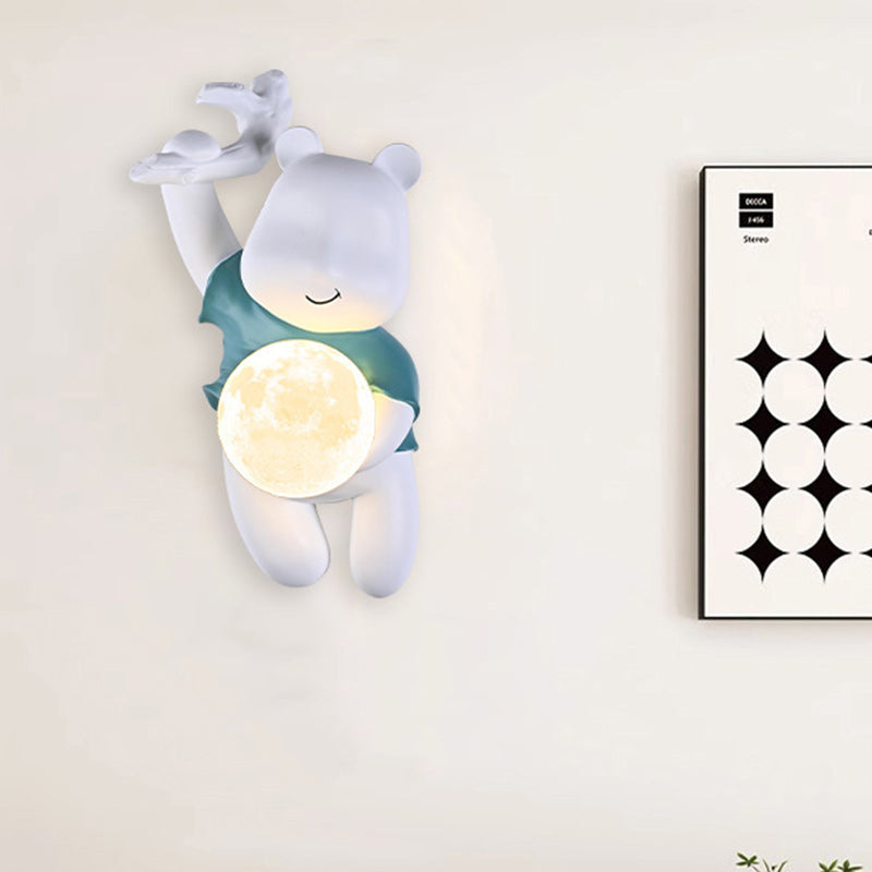 Kids Resin PLA Cartoon Wall Lamp