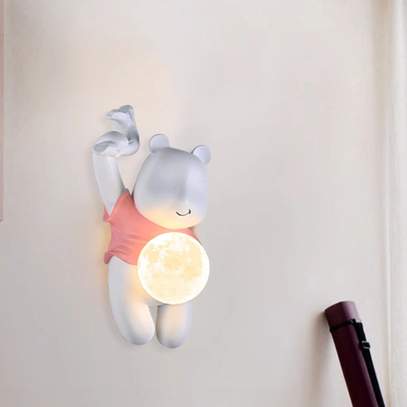 Kids Resin PLA Cartoon Wall Lamp